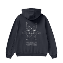 Load image into Gallery viewer, High Neck Insulated FOG Solid Color Fleece Hoodie - 385 GSM
