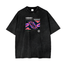 Load image into Gallery viewer, Acid Wash high vibration Oversize T-Shirt
