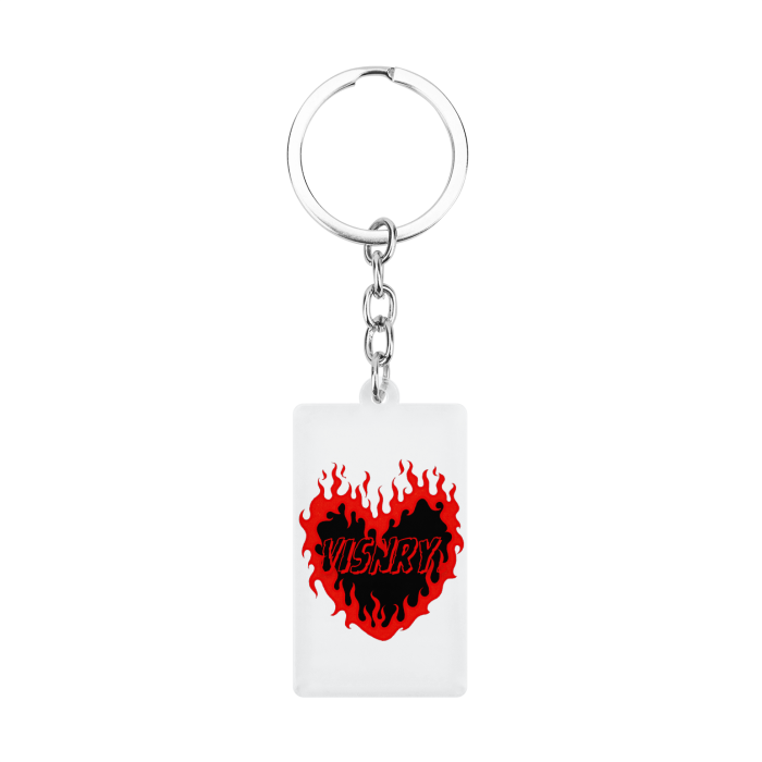 Die-Cut Keychain