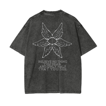 Load image into Gallery viewer, Acid Wash Oversize Angel T - 250 GSM
