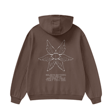 Load image into Gallery viewer, High Neck Insulated FOG Solid Color Fleece Hoodie - 385 GSM
