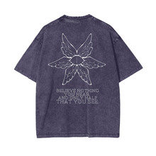 Load image into Gallery viewer, Acid Wash Oversize Angel T - 250 GSM
