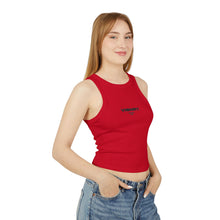 Load image into Gallery viewer, Women&#39;s Micro Rib Racer Tank Top
