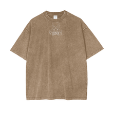 Load image into Gallery viewer, Acid Wash Oversize Angel T - 250 GSM

